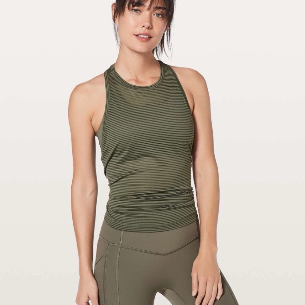 Lululemon Miles Ahead‎ Tank in Sage - 8